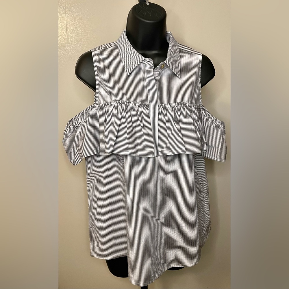 Michael Kors Cold Shoulder Blouse
